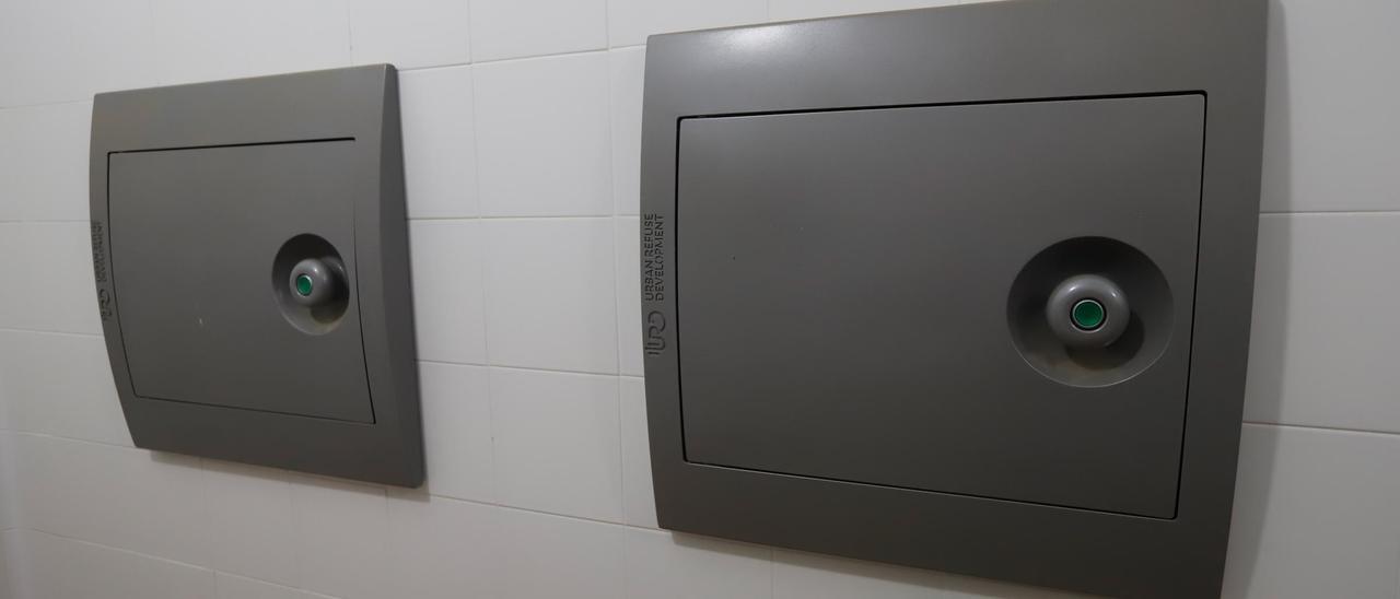 Sistema de recogida neumática de basura en una comunidad de Córdoba.
