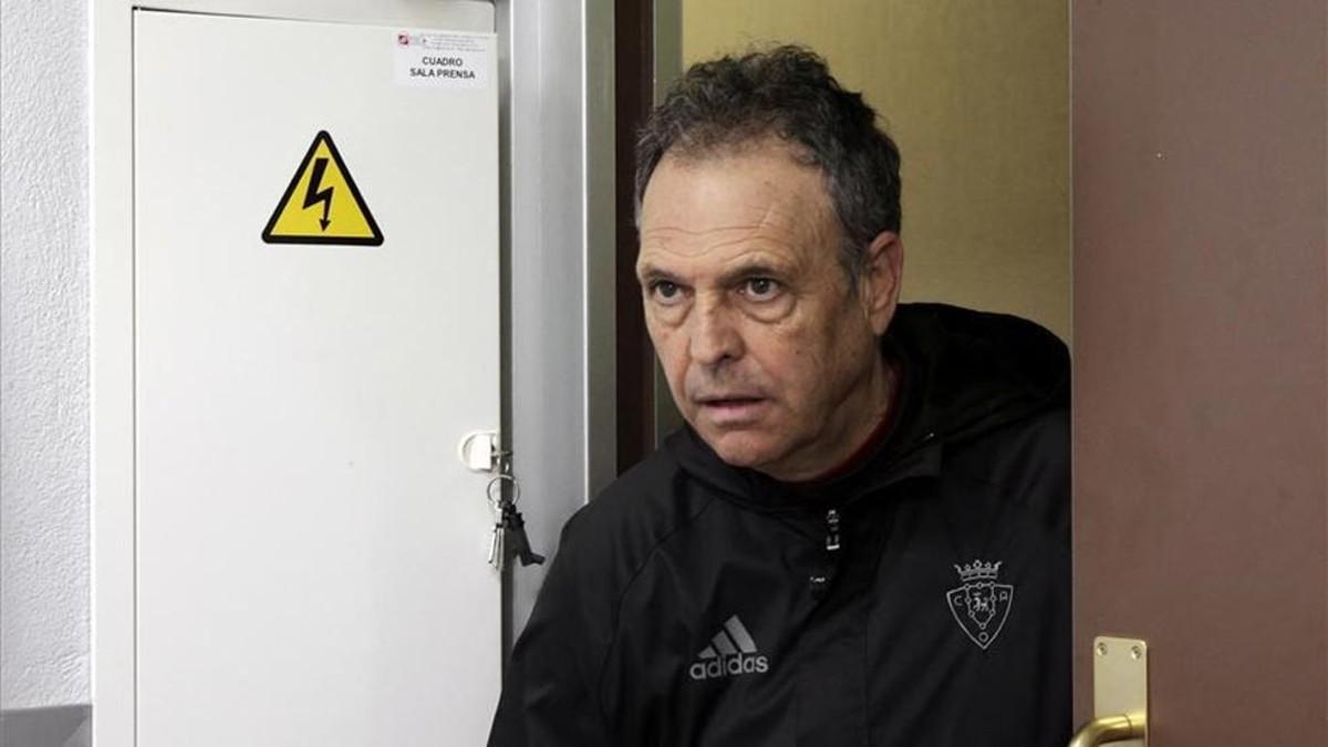 Joaquín Caparrós ha dejado de ser entrenador de Osasuna