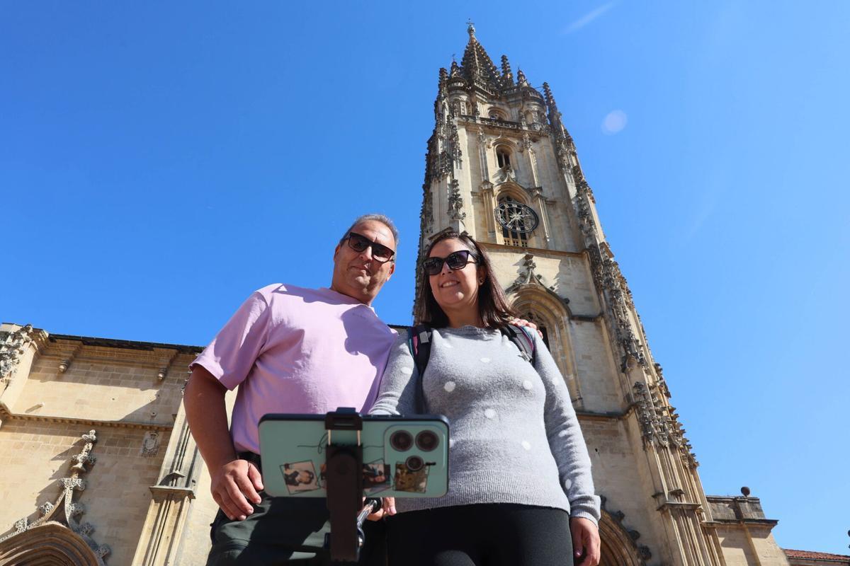 Los madrileños Antonio Fernández y Bea Rodríguez.