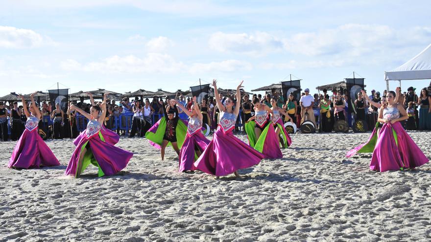 Así ha sido el Asalto moro en la Playa de Levante de Santa Pola