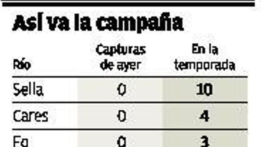 El Esva salva la jornada con una captura en Piedra Blanca