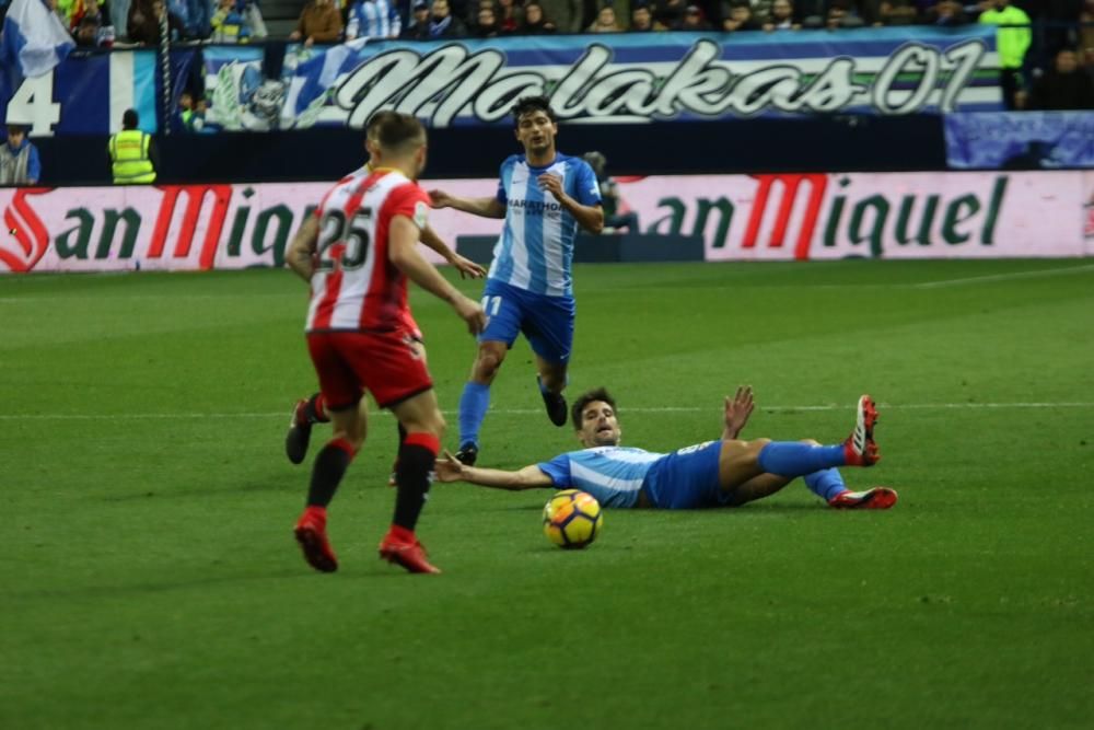 Les millors imatges del Màlaga - Girona (0-0)