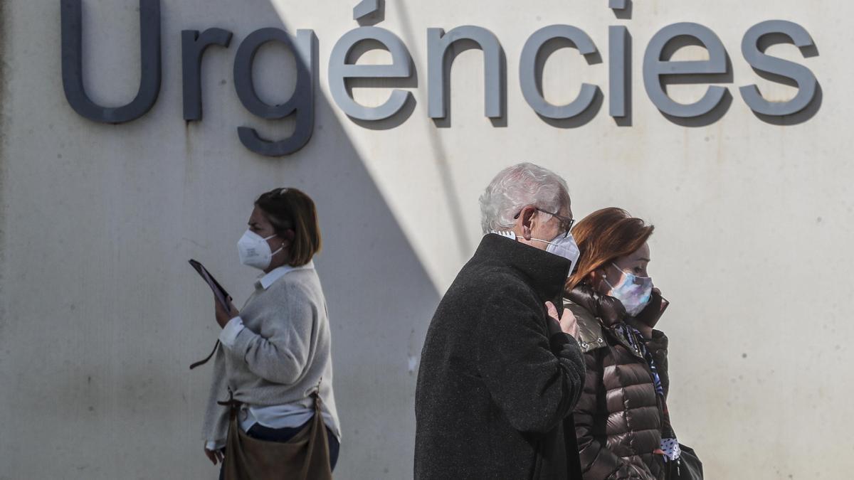 Ingresos en hospitales valencianos por coronavirus