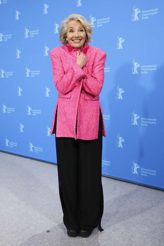 Emma Thompson en la Berlinale para presentar la película 'Good luck to you, Leo Grande'