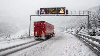 Alerta por nieve en Catalunya: lista de todas las comarcas afectadas