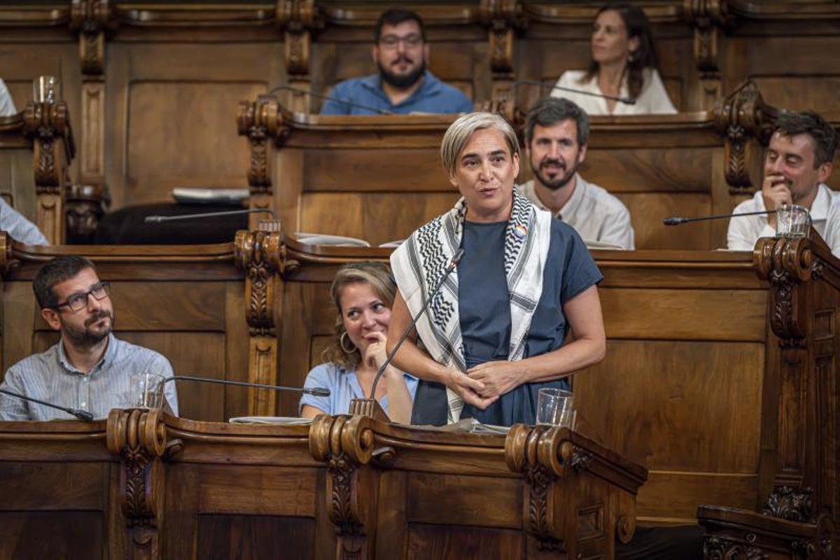 El último pleno de Xavier Trias en el Ayuntamiento de Barcelona