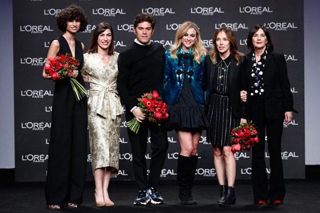 Ganadores de los premios L'Oréal en la Semana de la Moda de Madrid