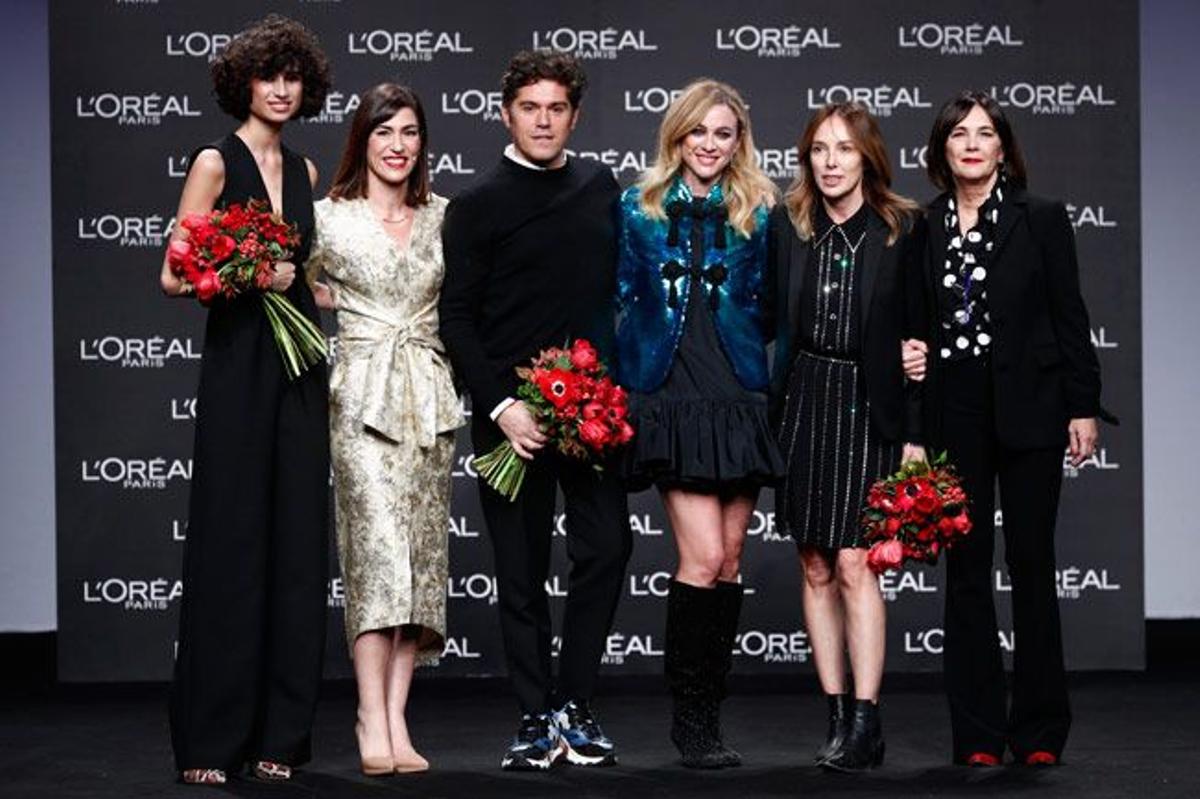 Ganadores de los premios L'Oréal en la Semana de la Moda de Madrid