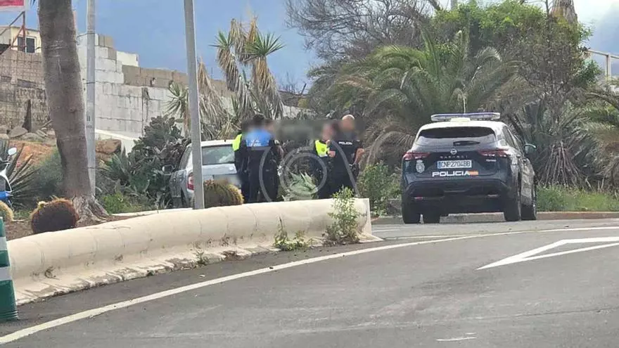 Accidente con fuga en Telde