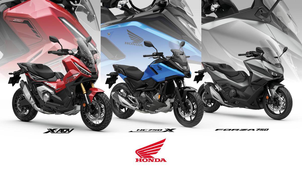 Honda renueva la imagen de sus X-ADV, Forza 750 y NC750X para 2027