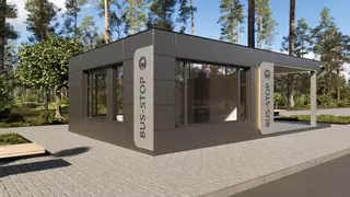 Primera pieza en el puzle de la moderna marquesina del Paseo de Roma de Mérida