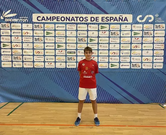 Pinto se afianza como promesa del bádminton español