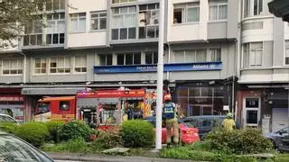 Una olla olvidada al fuego provoca una intervención de los bomberos de A Coruña