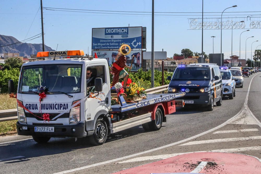 Romería de San Cristóbal y exhibición de las Fuerzas Armadas en Redován