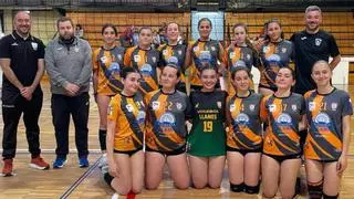 Debut victorioso del AD Playas de Llanes en el Nacional de voleibol cadete femenino