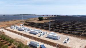 Campo de baterías gestionado por Iberdrola en Cuenca.