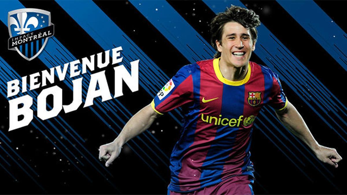 Así anuncia el Montreal el fichaje de Bojan