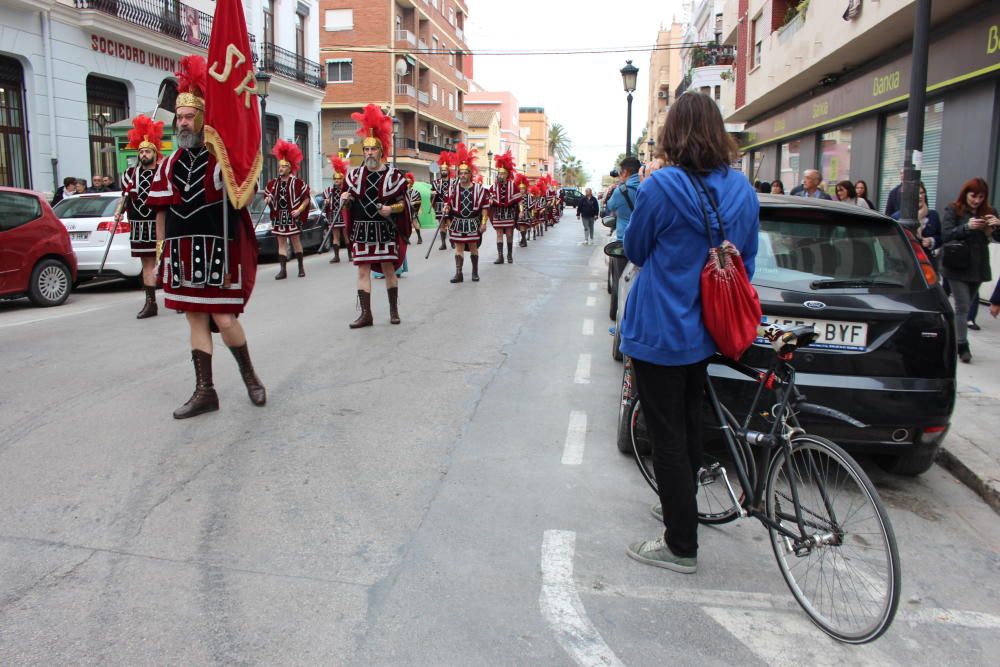 Acto de prendimiento y lanzada de los Longinos