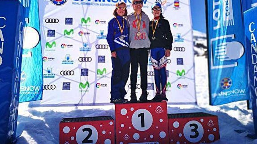 Joana Puig es corona en el Campionat d&#039;Espanya d&#039;esquí