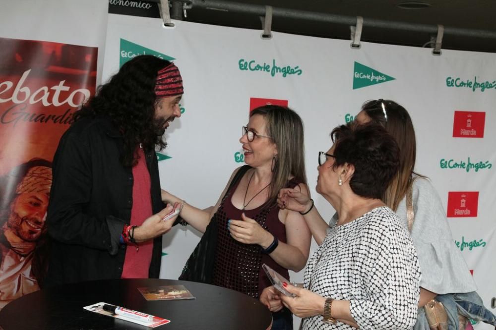 Firma de discos de El Arrebato en El Corte Inglés de Murcia