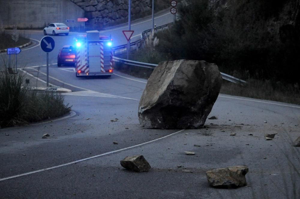 Carretera cortada