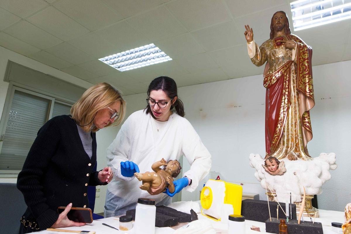 Trabajos en Penyeta Roja (Castellón) del IVCR+i. Trabajos en Penyeta Roja (Castellón) del IVCR+i.