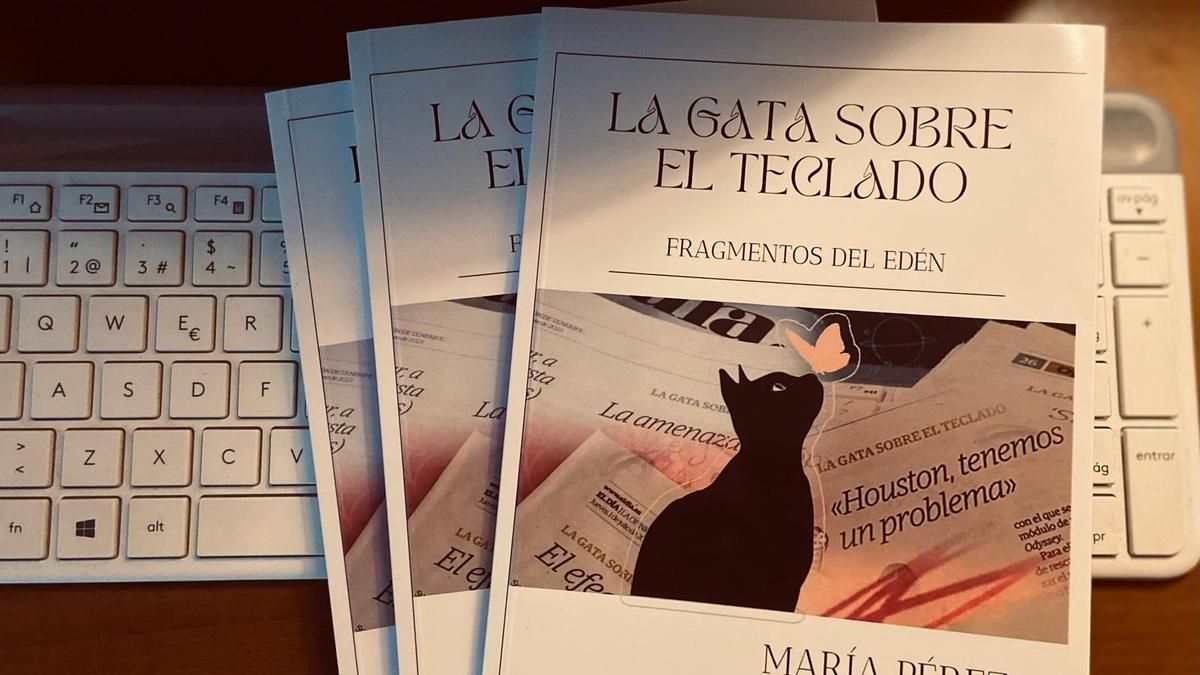 La portada del libro de María Pérez.