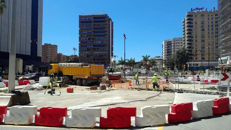La obra del metro de Málaga acota una parcela en Armengual de la Mota