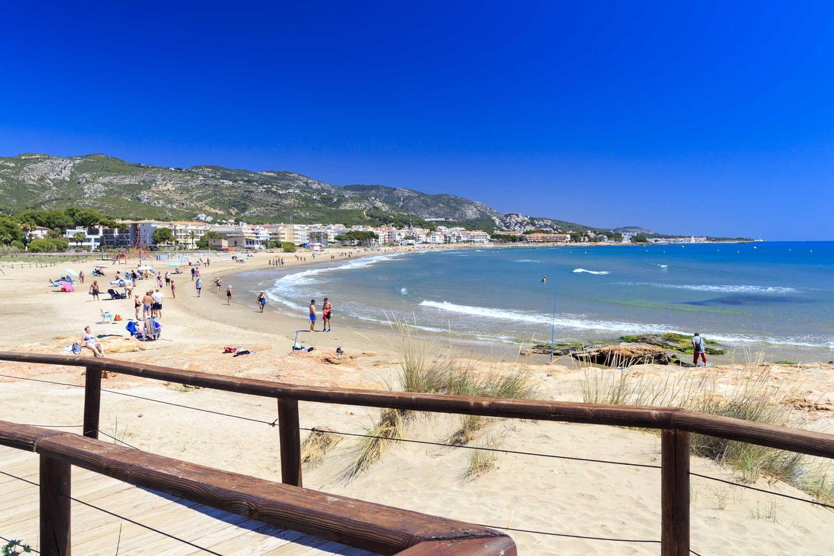 Playa del Carregador, Alcossebre (Castellón).