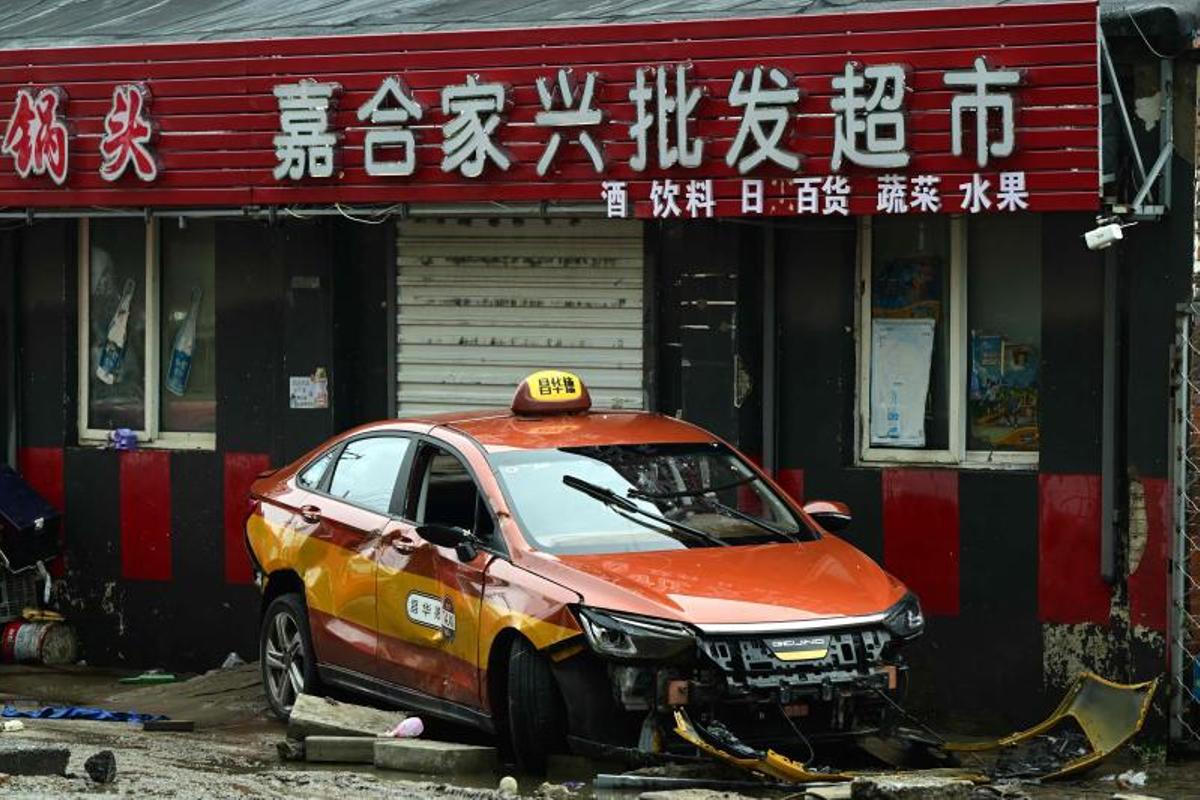 Inundaciones en la China