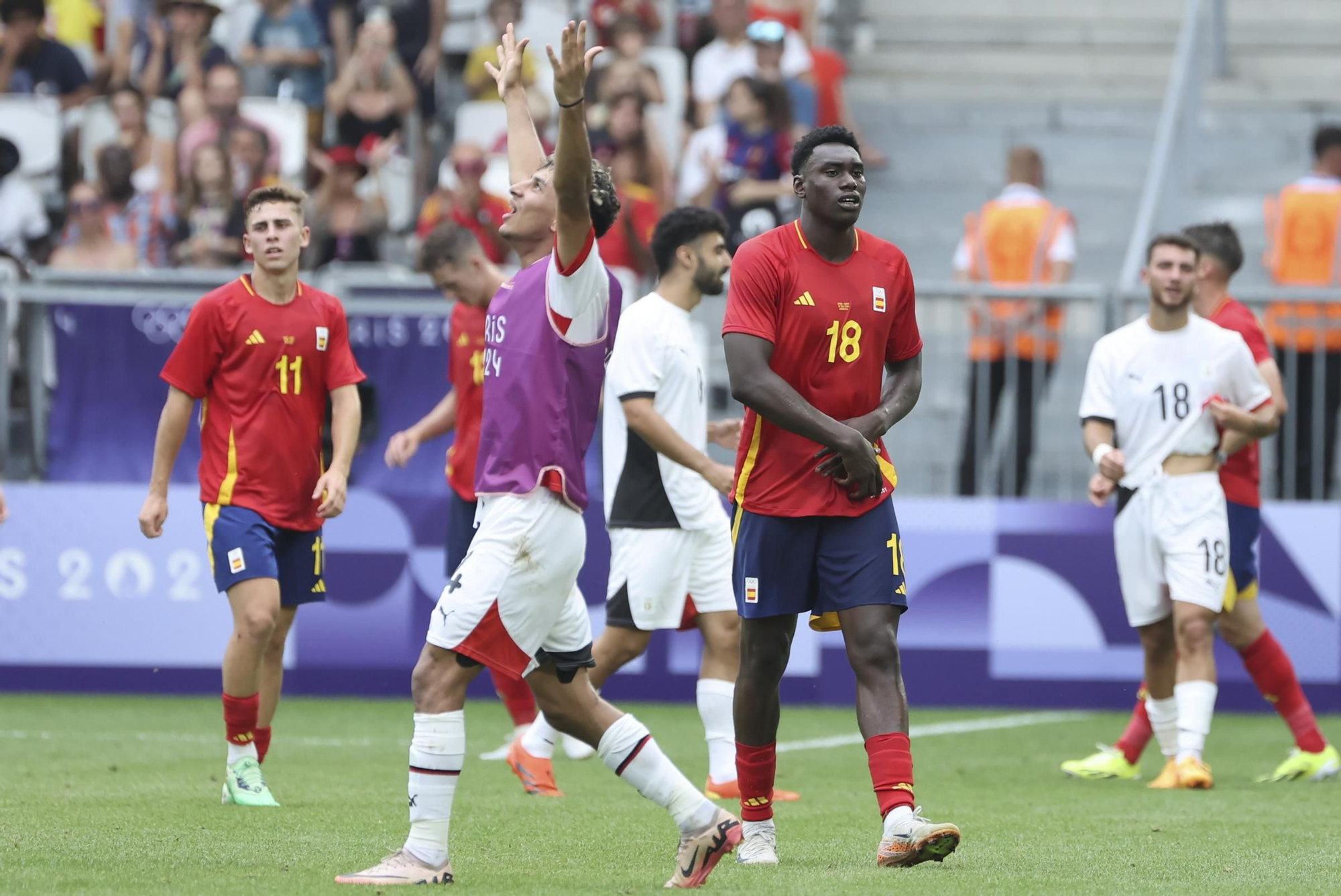Futbol masculino: España - Egipto