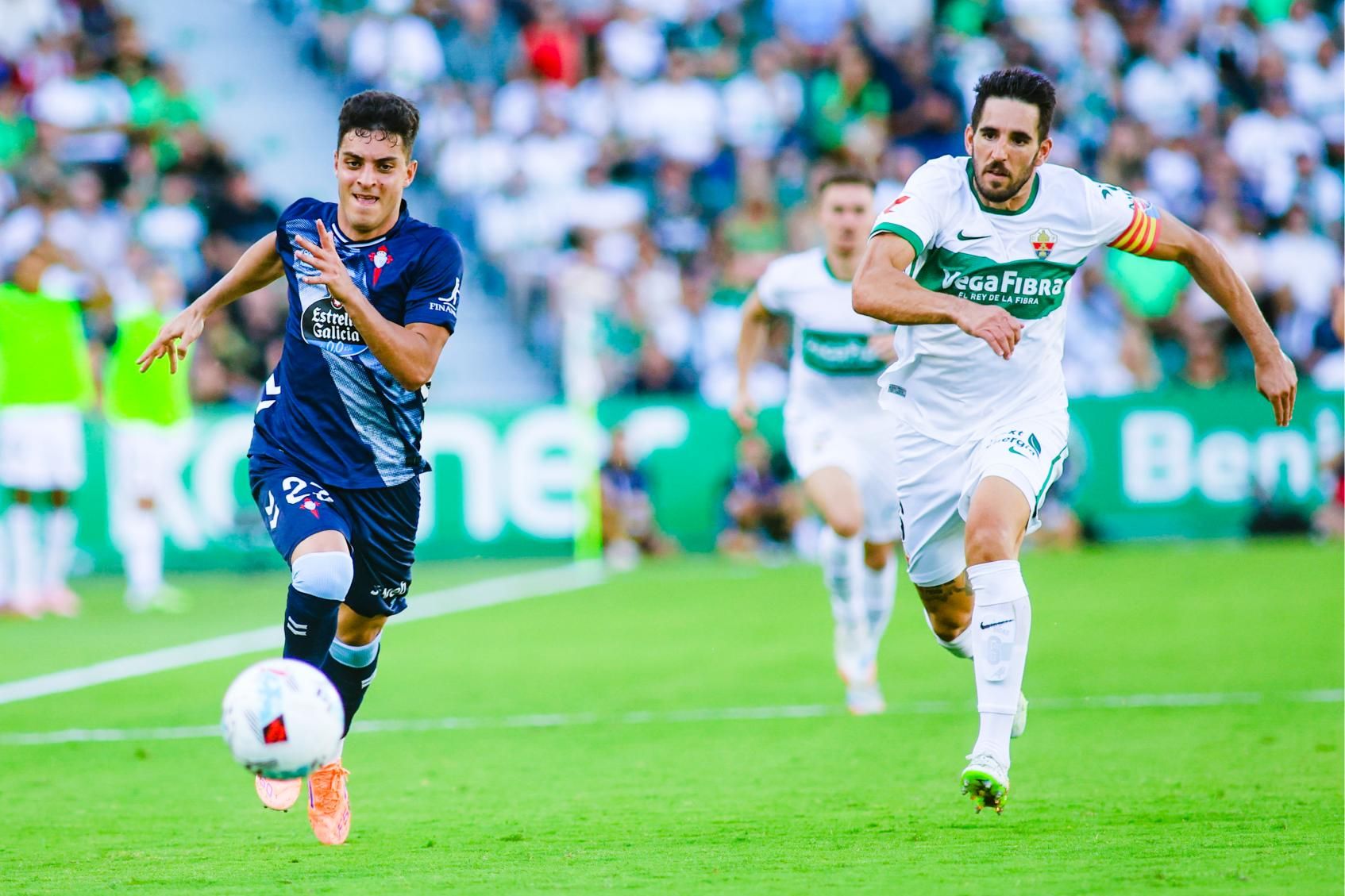 Las imágenes del Elche-Celta