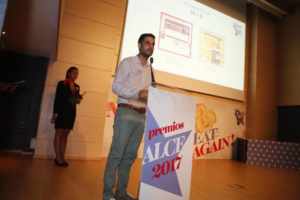Entrega de los premios ALCe 2017