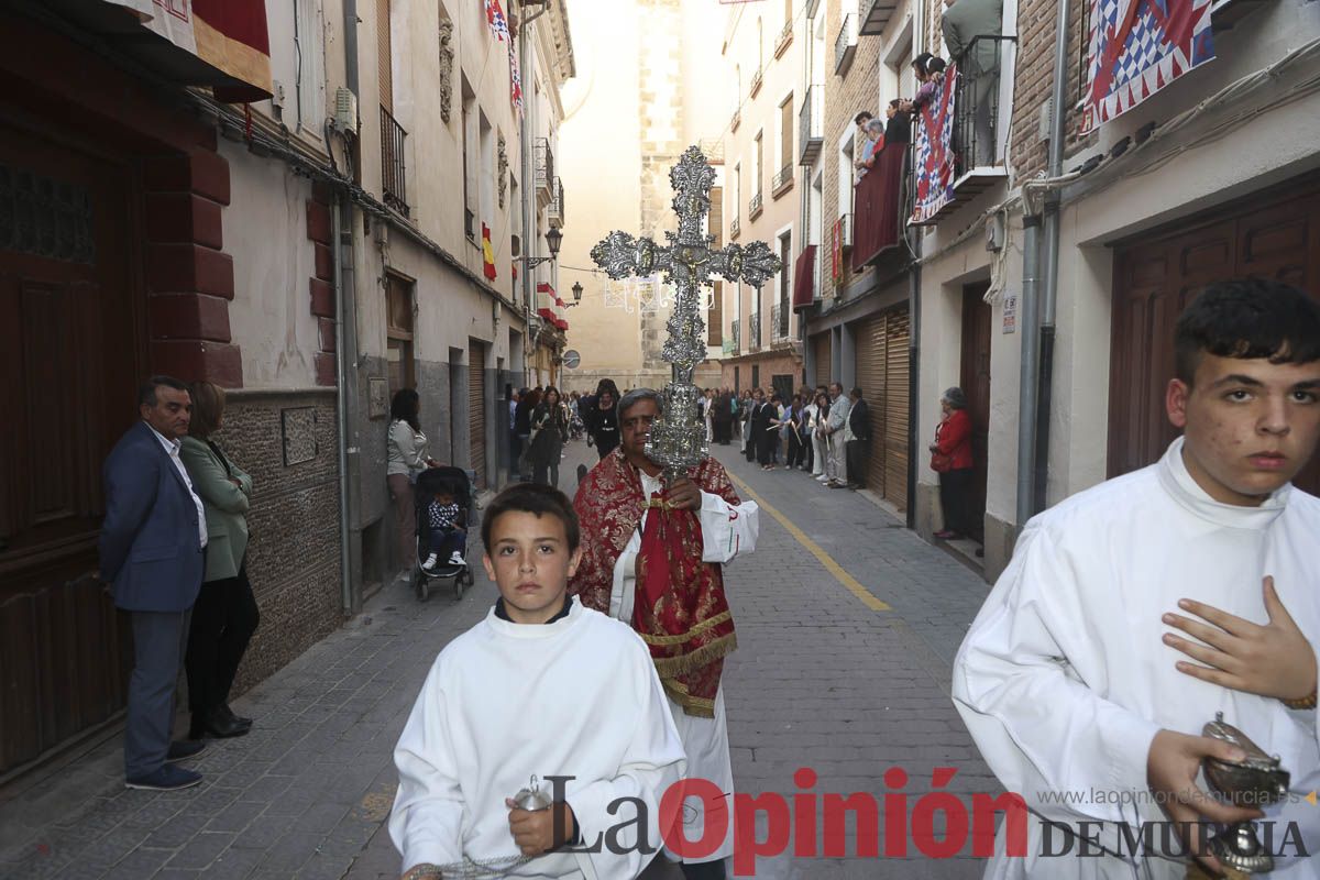 Fiestas de Caravaca: procesión del Baño (procesión, parlamento y baño de la Cruz)