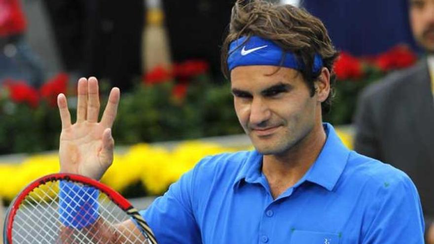 David Ferrer no ha podido plantar cara a Federer.