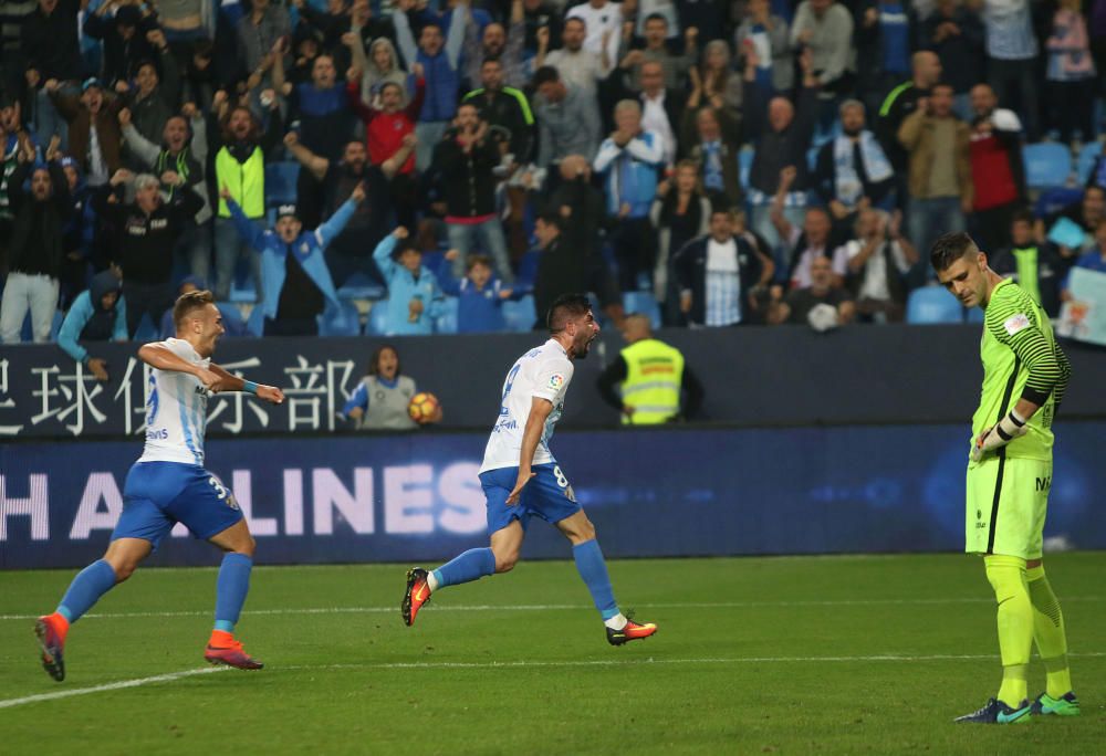 LaLiga Santander | Málaga CF, 3 - Sporting, 2