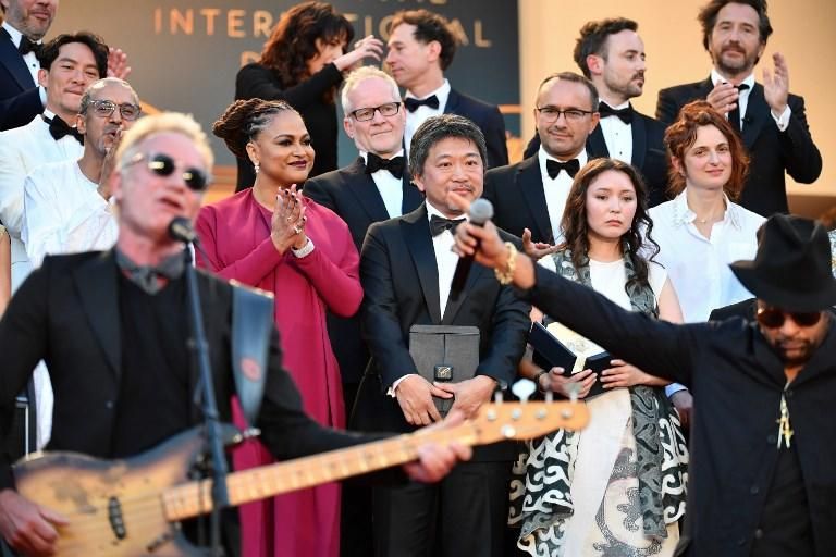 Ceremonia de clausura del Festival de Cannes