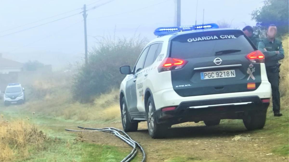 La Guardia Civil interviene tras un robo en un pueblo