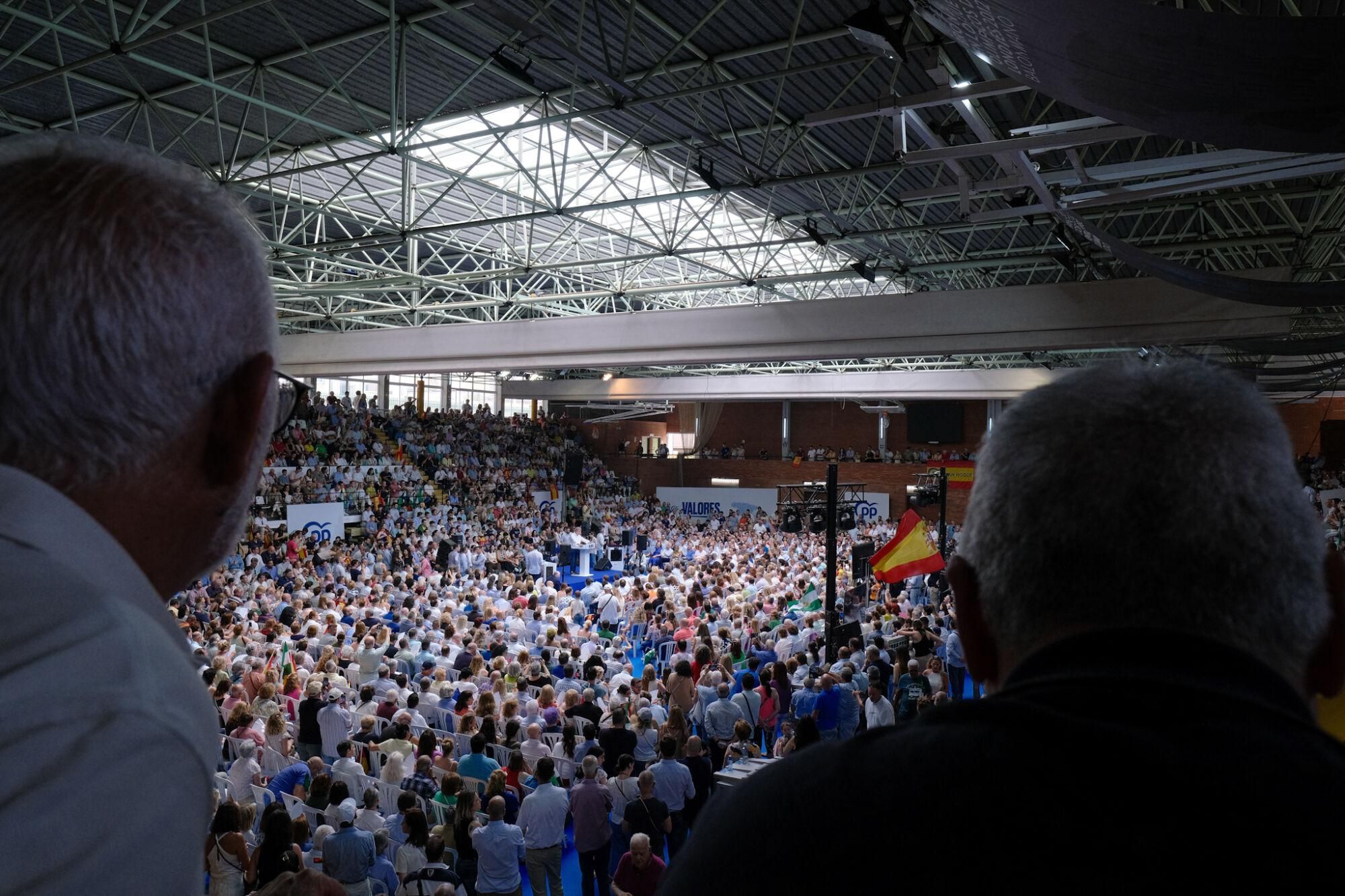 Mitin del Partido Popular en Málaga