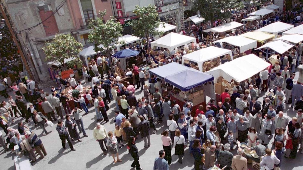 Les fires i festes de la Santa Creu de Figueres, en una imatge d'arxiu.
