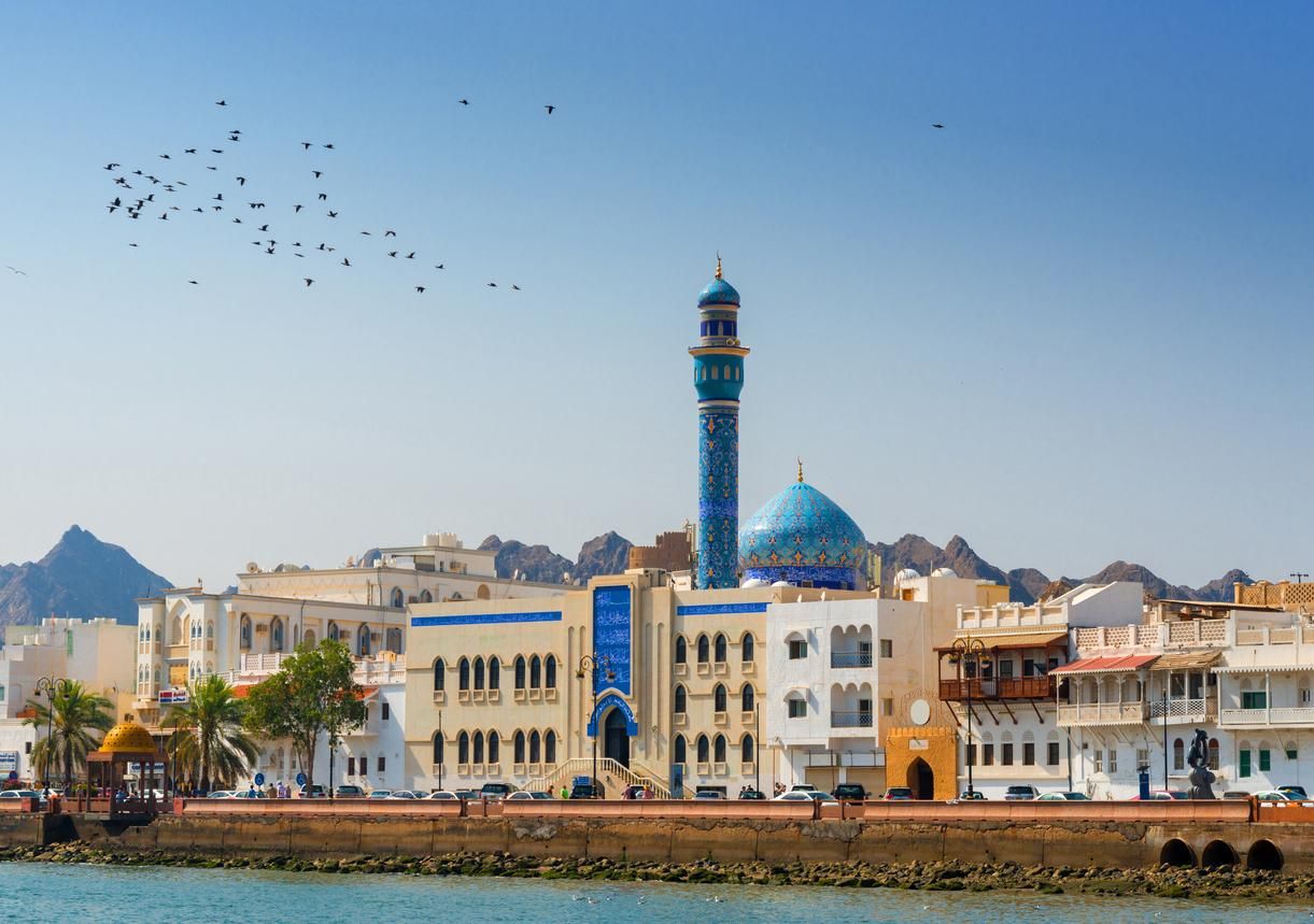 Estas islas se encuentran cerca de Muscat, la capital de Omán.