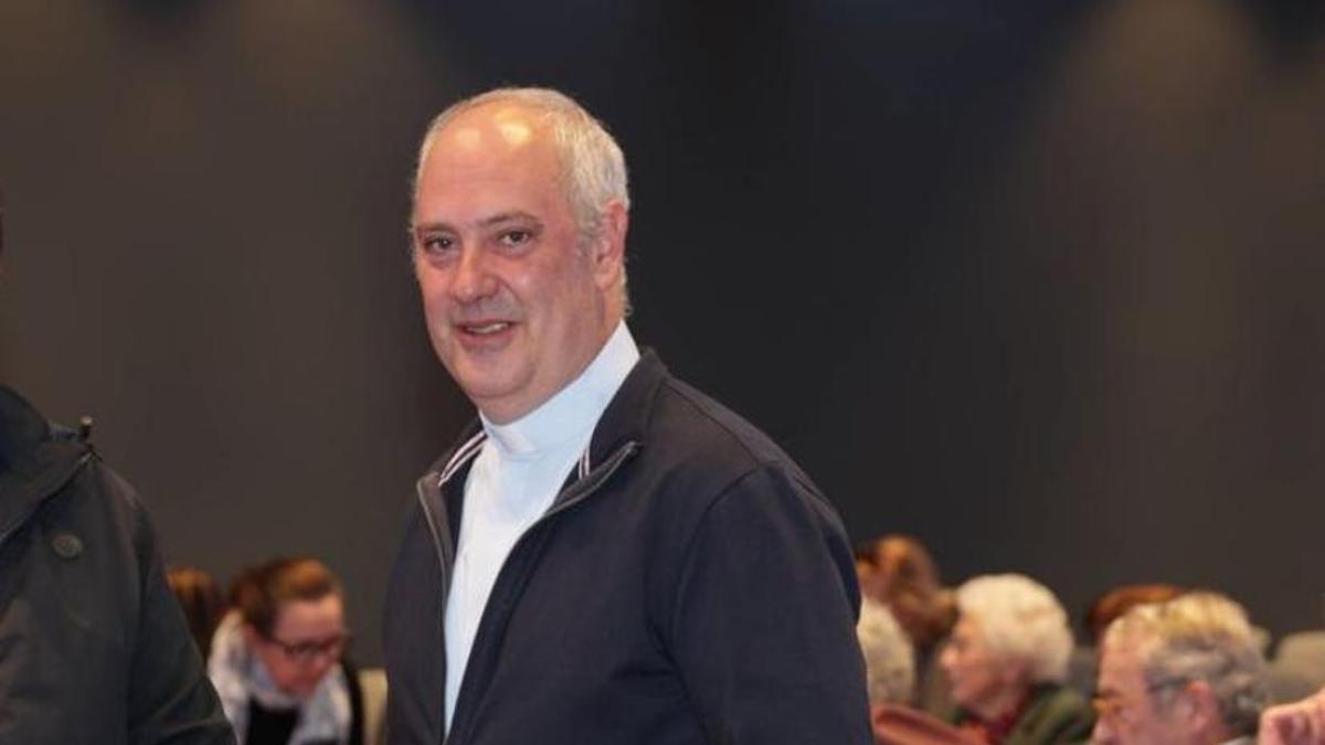 Sergio Martínez Mendaro, en el Club Prensa Asturiana de LA NUEVA ESPAÑA.
