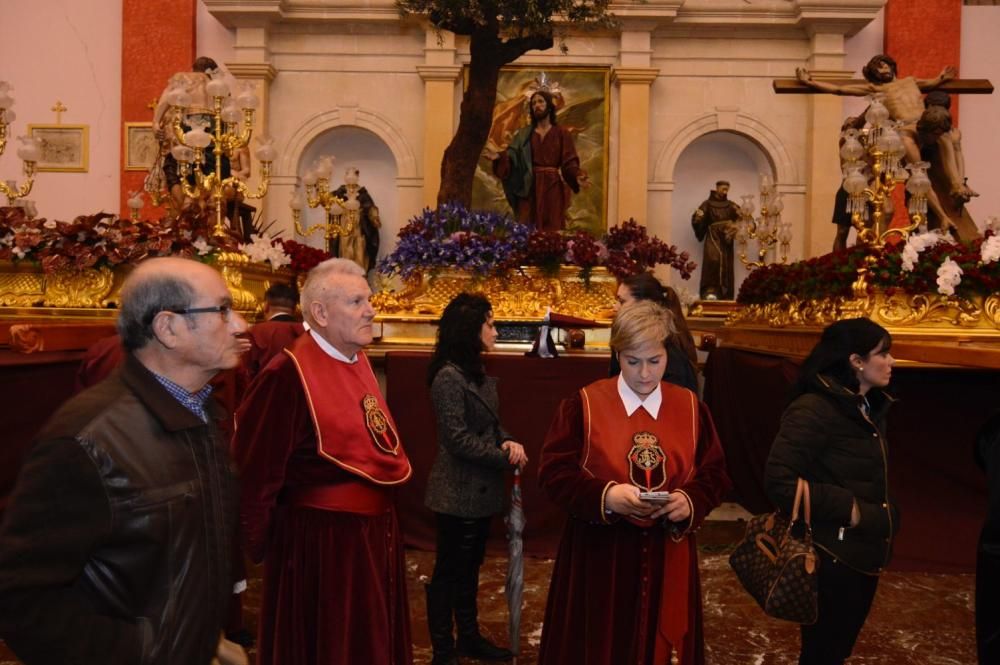 La procesión del Perdón se queda en San Antolín