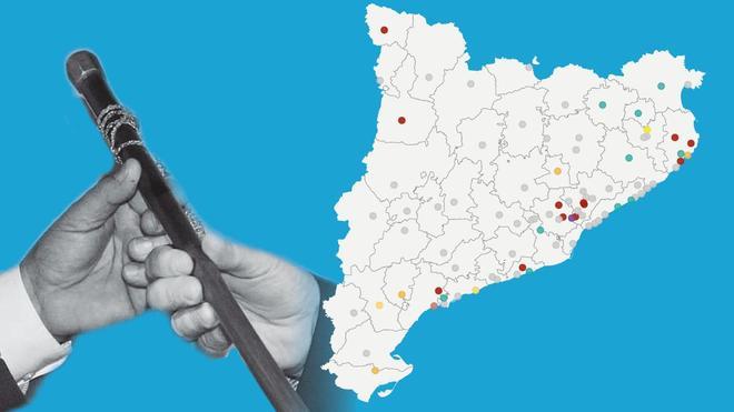 Mapa  Así han quedado los pactos de gobierno en las capitales de comarca de Catalunya tras las municipales del 28M