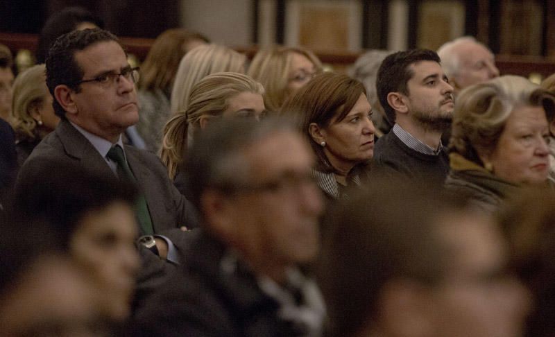 Misa celebrada en la Catedral de València en el primer aniversario de la muerte de la exalcaldesa