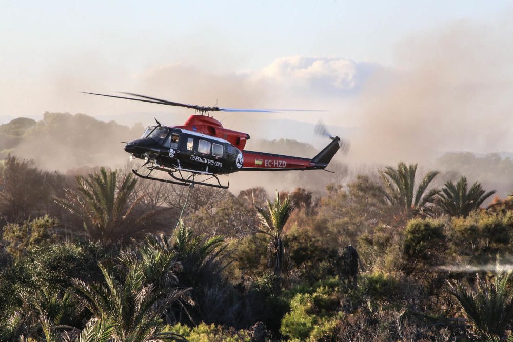 Incendio intencionado en Guardamar del Segura