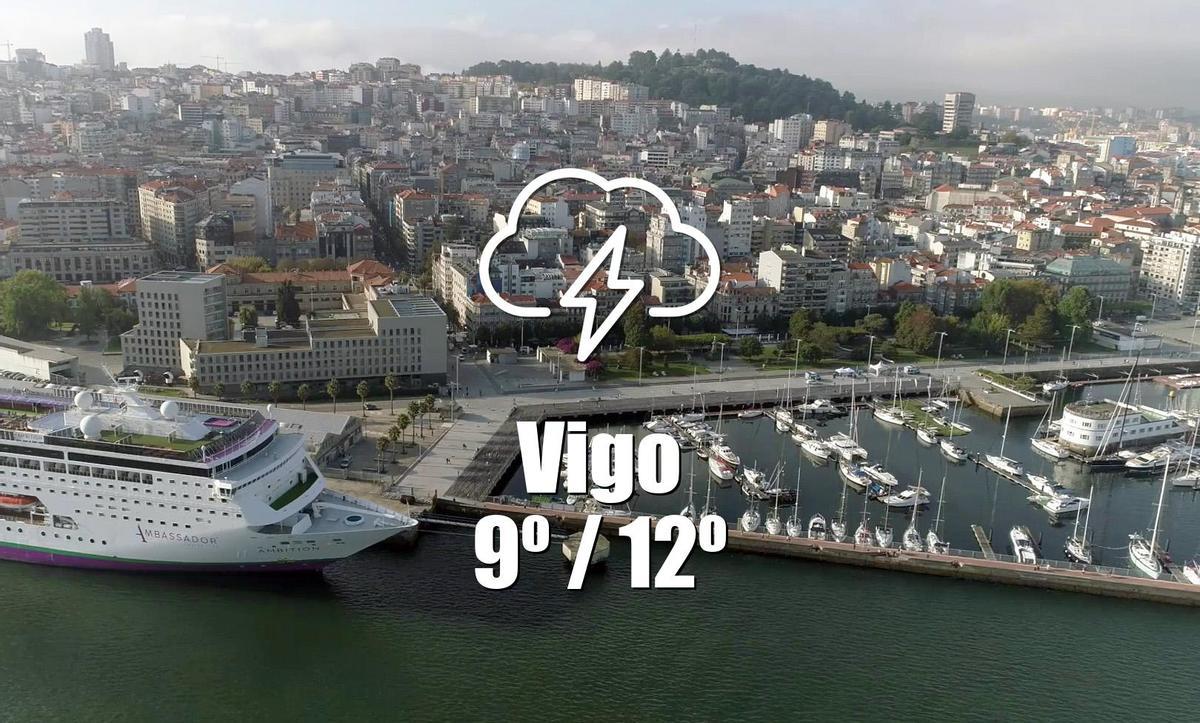 El tiempo en Vigo: previsión meteorológica para hoy, viernes 13 de febrero