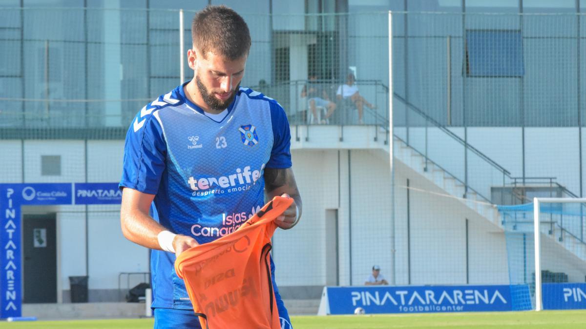 Nikola Sipcic, en las instalaciones de Pinatar Arena.