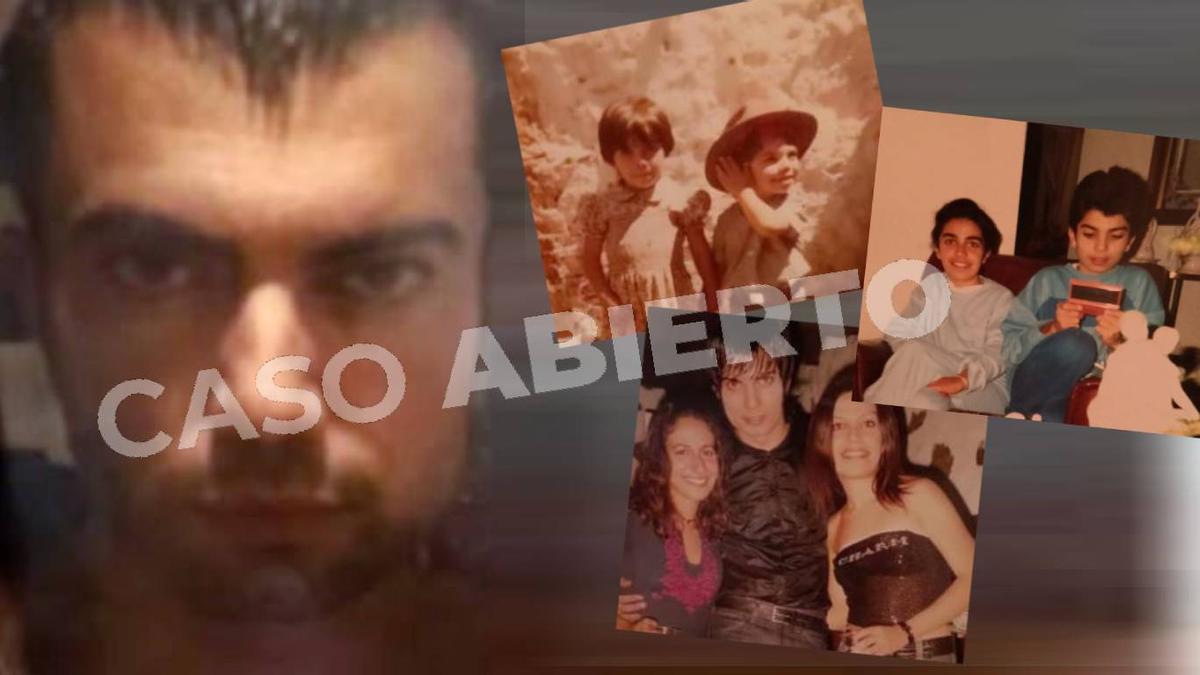 José Antonio en varias fotos cedidas por su familia.
