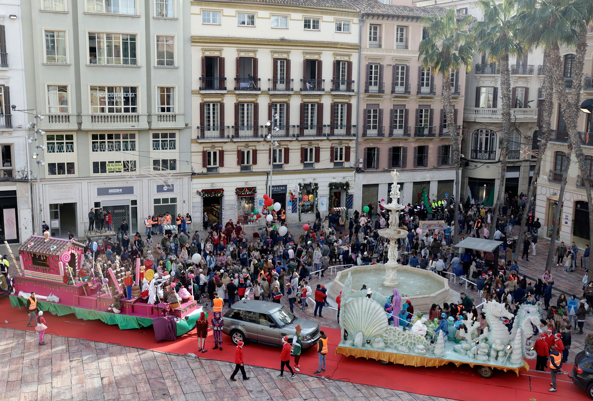 Prosigue el rodaje de la serie de Netflix 'La chica de nieve' en Málaga